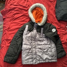 OSHKOSH B  gosh Boys Insulated Fleece Lined Puffer Jacket With Hood Size 7