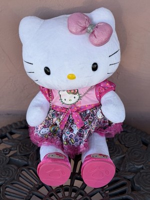 Sanrio Hello Kitty Build A Bear UK Exclusive Sparkle 2010 w Clothes RARE