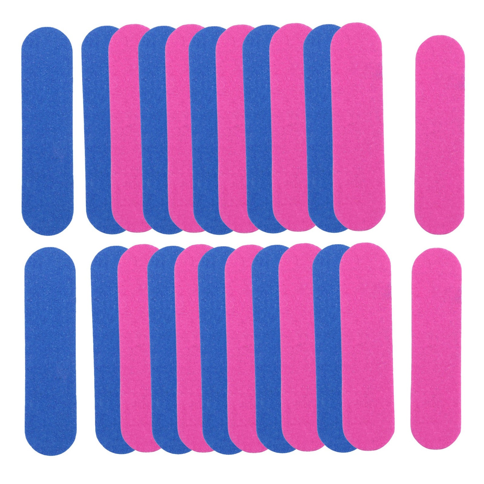 100Pcs Nail Files  Color Wooden  Buffer Sanding 180/240 Disposable Manicure7838