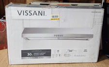 Vissani Caprelo 30 in. Convertible Under Cabinet Range Hood Stainless Steel