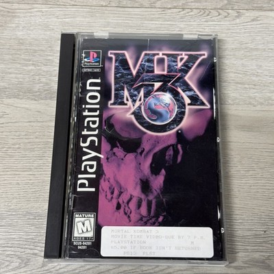 Mortal Kombat 3 Long Box PS1 Playstation One