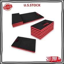 Folding Mechanic Kneeling Pad - Thick Waterproof Mat for Garage, DIY, Camping