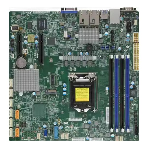 For   X11SSH-TF Server Motherboard   C236 chipset Single socket H4 *yt