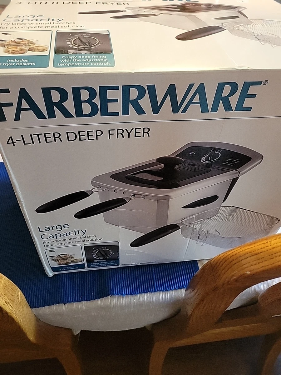大型FARBERWAREフライヤー Las mejores ofertas en Freidora Farberware Freidoras | eBay