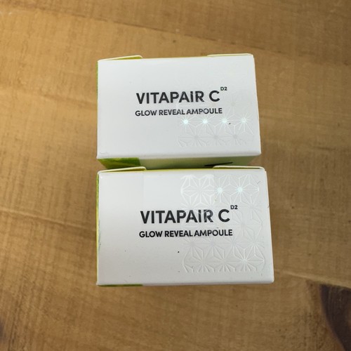 2x Nature Republic Vitapair C Pure Vitamin C 20 Glow Reveal Ampoule 24ml Lot - Afbeelding 5 van 6