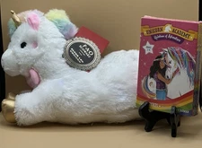 Unicorn Academy: Rainbow of Adventure Boxed Set & FAO Swartz 15” Light Unicorn