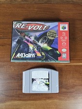 Re-Volt Nintendo 64 N64 Game Cartridge Authentic With A Clam Shell Case