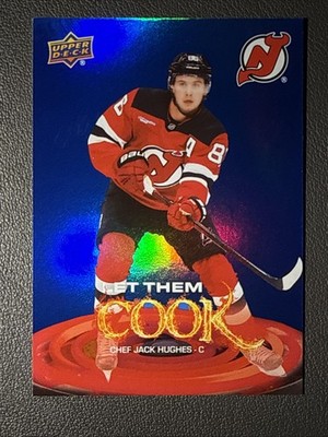 25-26 UD Series 2 Hockey Let Them Cook LTC-2 Jack Hughes