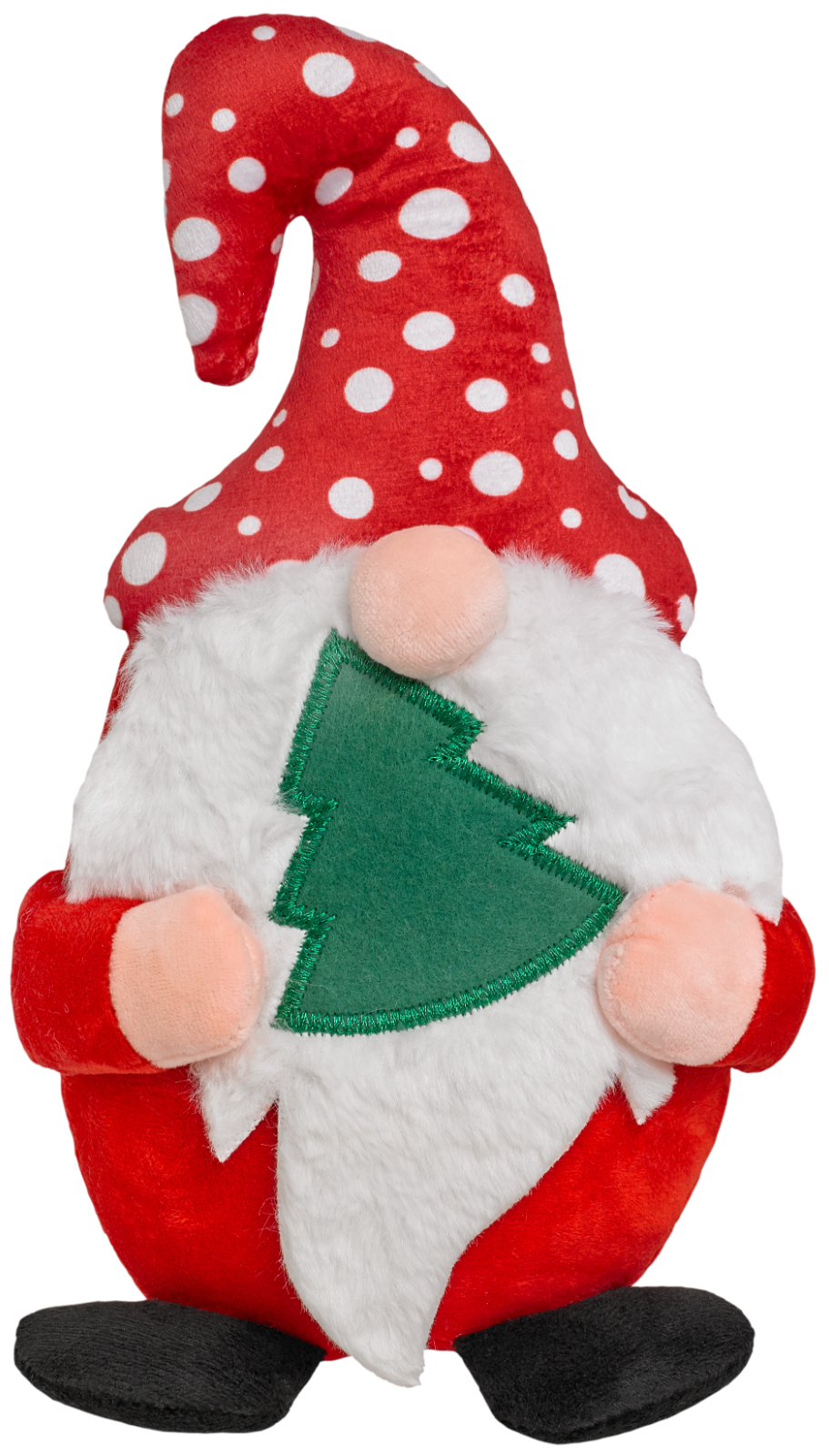 Christmas Dog Toy Good Boy Gonk Plush Soft Squeaky Festive Gift 30cm