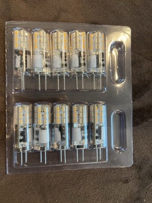 Aimeoko g4 led bulbs 12v - 10-Pack - Replace 10W-20W Halogen Bulbs