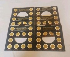45 RPM 7" RECORD SLEEVES CO. SLEEVE 6 PACK SEE PHOTOS Cadence Gold SLV350