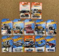 Hot Wheels  Matchbox Cars Lot of 12