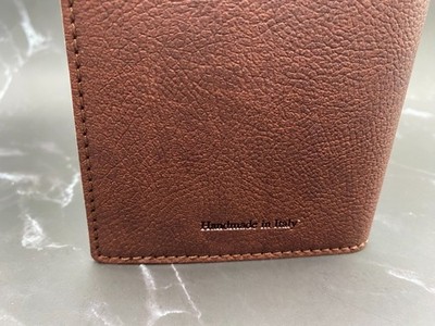 2026 Masters Tournament Brown Leather Passport Holder Augusta