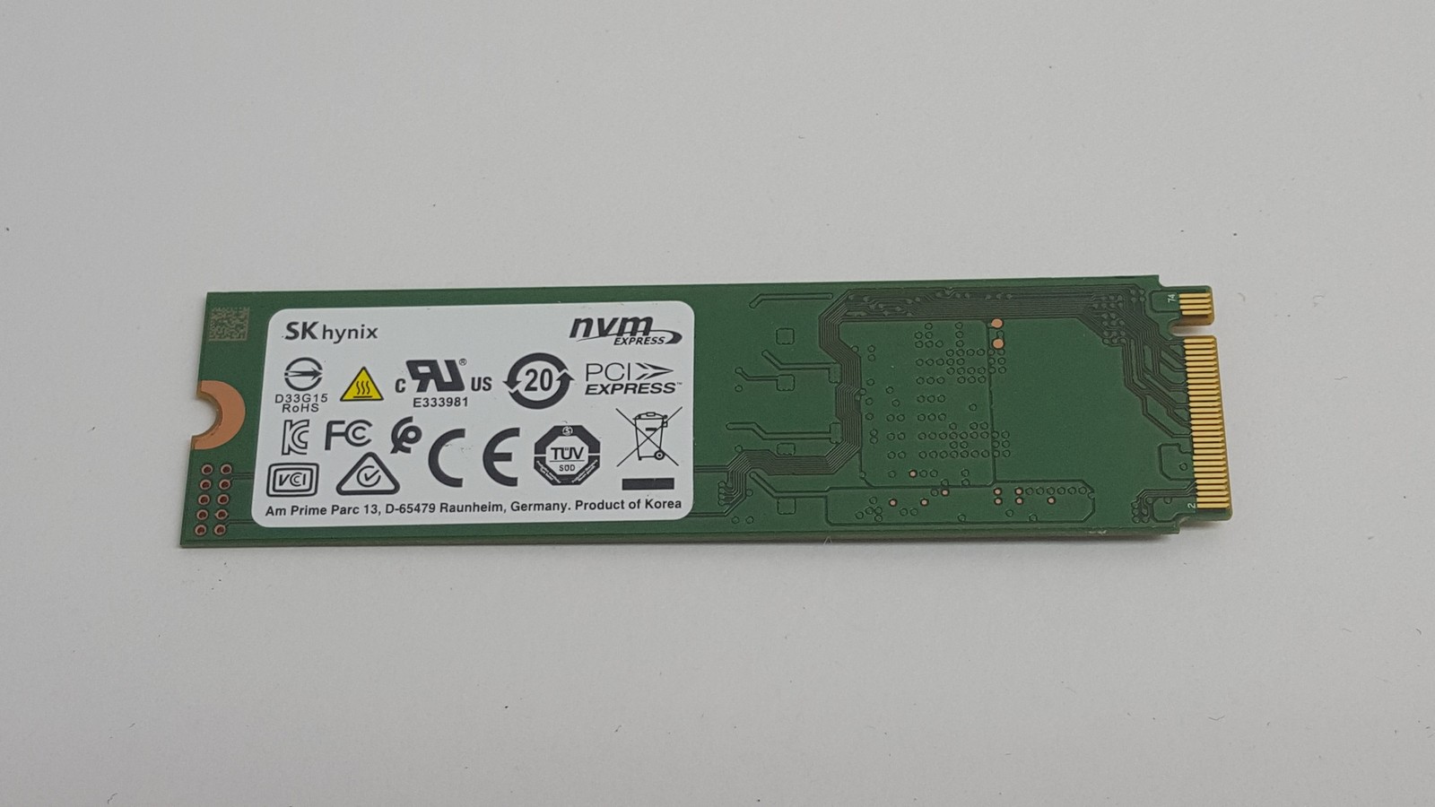 Lot of 10 SK Hynix BC501 HFM256GDJTNG-8310A 256 GB NVMe 80mm Solid State Drive