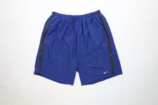 Vintage Nike Mens XL Travis Scott Mini Swoosh Reflective Lined Above Knee Shorts