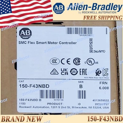 New AB 150-F43NBD/B SMC Flex Smart Motor Controller Free Ship 150F43NBD serB