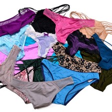 Victoria's Secret Panties Lot of 6 Random Styles Colors Women's Underwear New