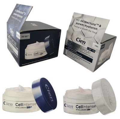 Cien Cell Intense Tagcreme o. Nachtcreme Straffung Hyaluron Kollagen Faltencreme