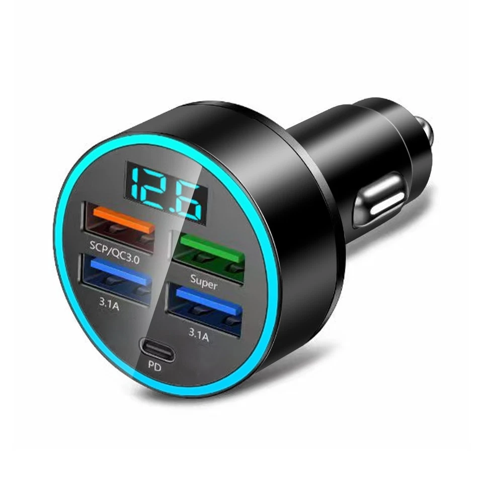 Dual USB Bluetooth Ladegerät KFZ Adapter Transmitter Auto Radio MP3 Player - Bild 2 von 4