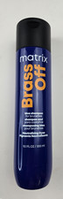 Matrix Brass Off Toning Blue Shampoo - Refres...