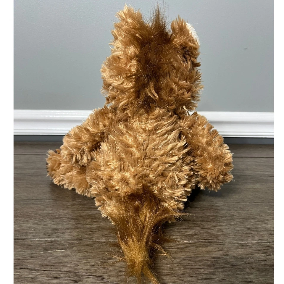 Ganz Peluche Caballo Peluche Marrón Blanco Cola de Melena Juguete Poni Foto 3 de 4