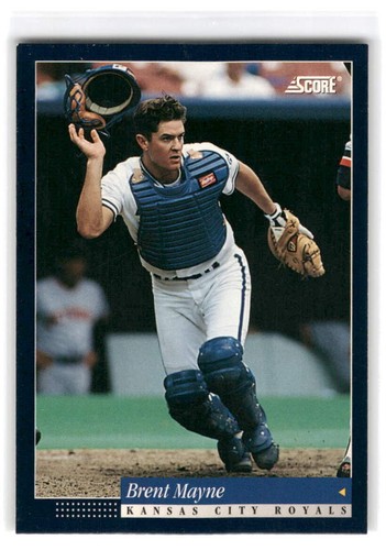 1994 Score Brent Mayne #183 card