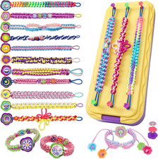 DDAI Friendship Bracelet Making Kit for Girls - DIY Arts and Crafts Toys for 6 7
