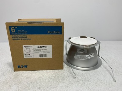 Eaton 6LBM1H LED Trim 6'' Medium Self-Flanged