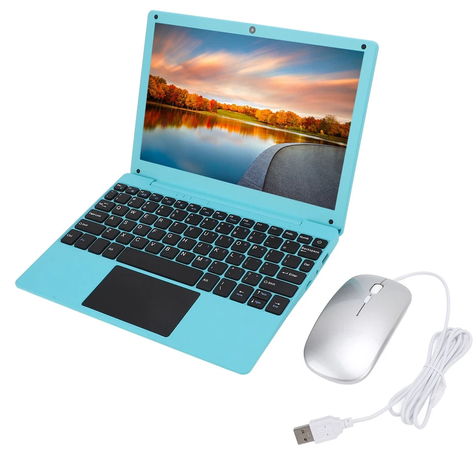 EU Plug 100‑240V 2GB Plus 64GB 10.1in Laptop Quad Core Processor Type C Char HOT - Image 2 of 4