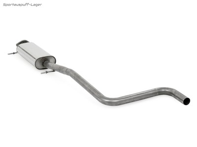 FOX Edelstahl VSD mit Flexrohr Ford Fiesta MK7 JA8 inkl. Sport bis 08/2009