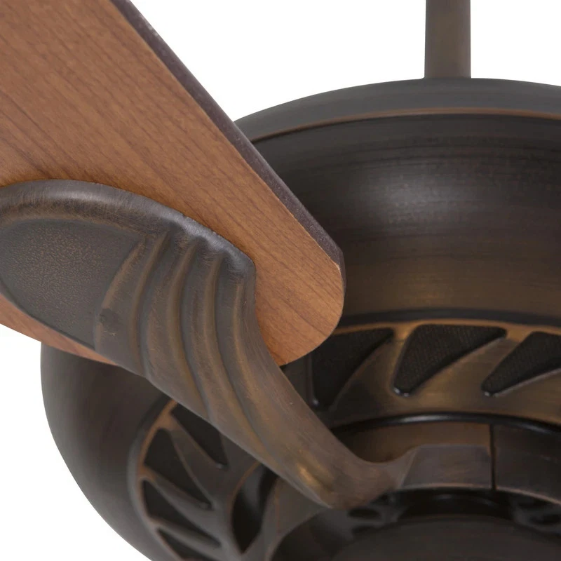 Whitney Collection 52" Indoor Fan Cherry Finished - Image 4 of 4