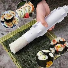 1pc Sushi Bazooka Maker: DIY Cylinder Rice Roll Mold Kitchen Tool - NEW