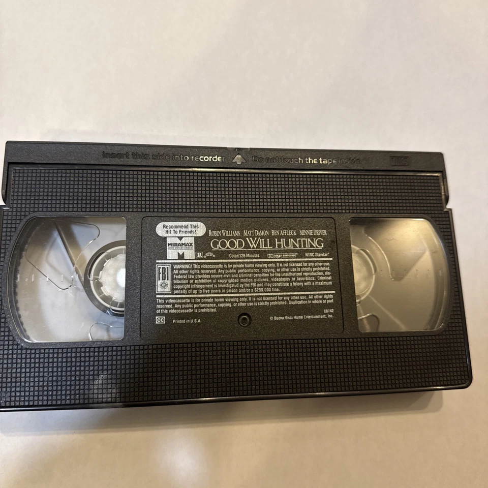 Good Will Hunting (VHS, 1998) - Image 2 of 4