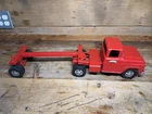 🎈Vintage 1959 Tonka Red Log Hauler truck!
