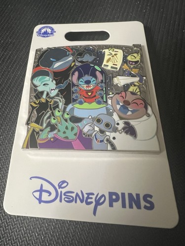 2024 Disney Parks Lilo & Stitch Family Cluster Pin 626 Jumba Pleakley Gantu NEU