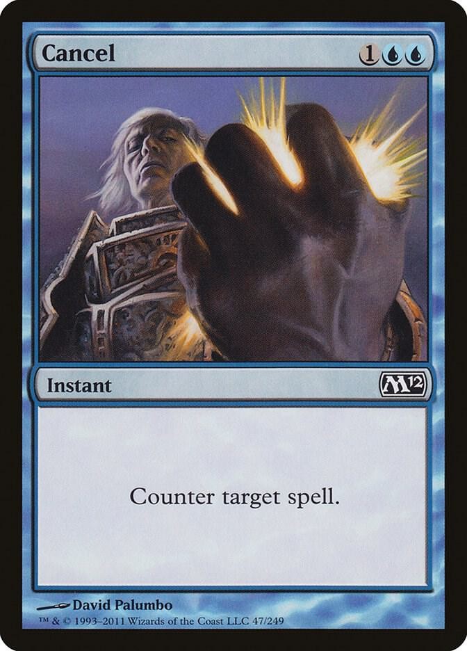 Cancel 47 Common Magic 2012 (M12) Magic: The Gathering Near Mint