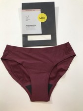 Knix Women  s Super Absorbency Leakproof Bikini Panties Sz XS Dark Cherry