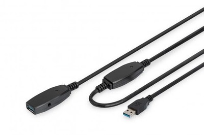 DIGITUS Aktives USB 3.0 Verlängerungskabel, 15,0 m 1 bis 20 Stk SPARE 14%