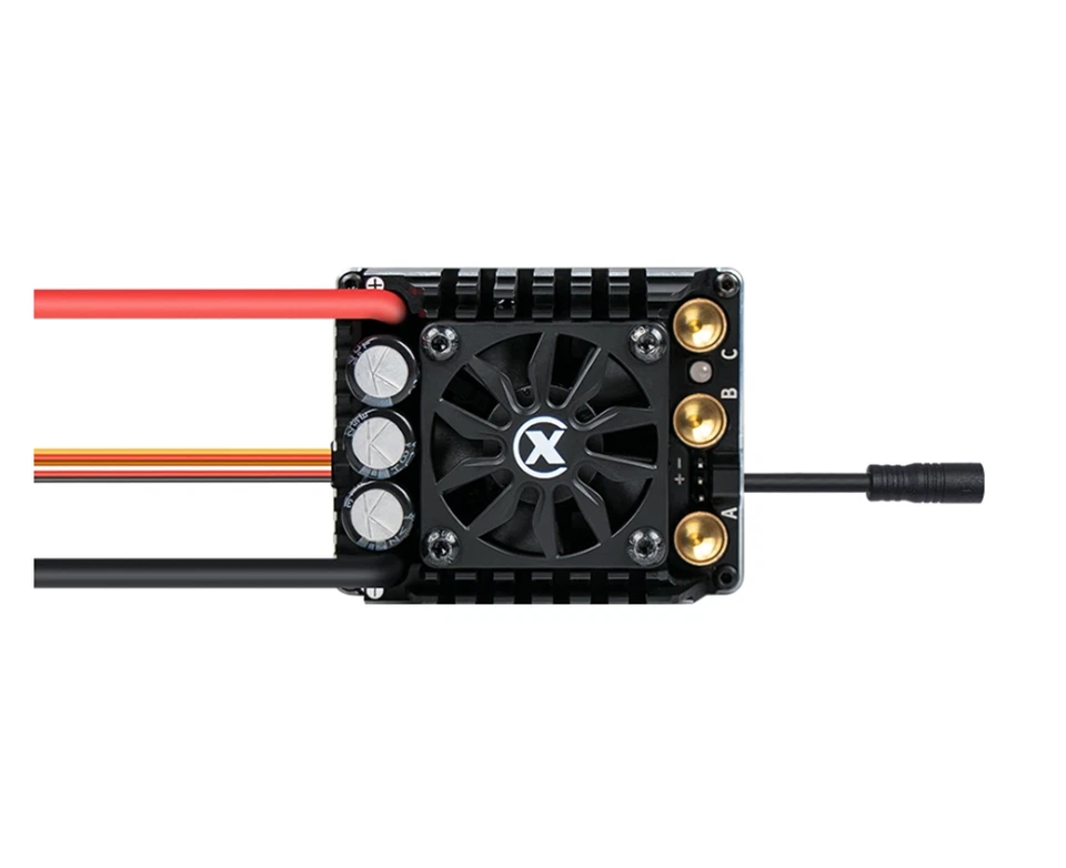 XC E8 Brushless Electronic Speed Controller 160A 3-6S Lipo for 1/8 1/10 RC Cars - Image 2 of 4