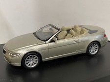 MINICHAMPS BMW Serie 6 Cabriolet 1:43 Diecast Modelcar
