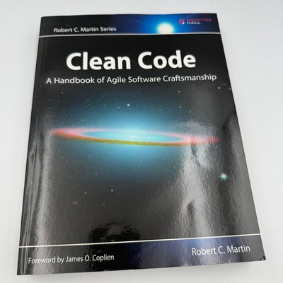 Clean Code Robert C. Martin 2009 Agile Software Craftsmanship Prentice Hall