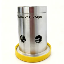 2" Tri-clamp Sanitary Pressure Relief Safety Valve Vacuum 2Bar/30PSI SS304
