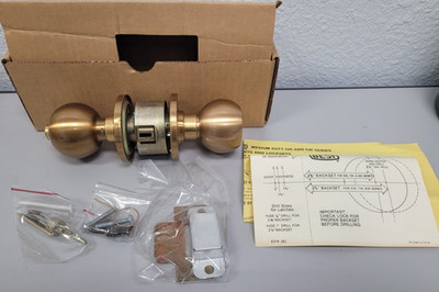 BEST 52K/53K Hotel Knob Satin Bronze (Missing Latch)