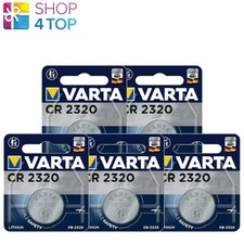 5 Varta Cr2320 Lithium Button Cell Batteries 3V 135Mah Without Mercury Exp 2032