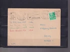 GDR NO. 406 ON COVER WITH STAMP HALL.