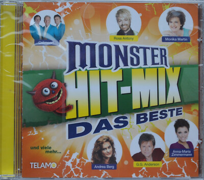 CD  Various   ''MONSTER HIT-MIX * DAS BESTE''  NEU in Folie