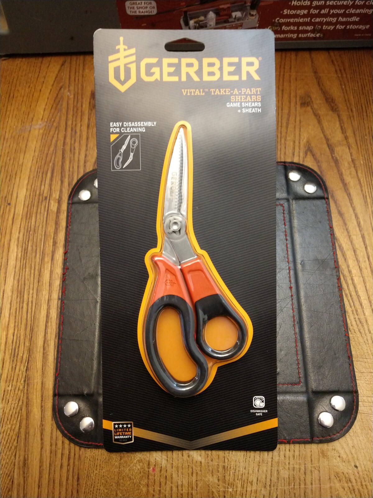 Gerber Vital Take-A- Part Game Shears GFN & Rubber Overmoldi