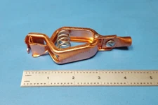 2pcs-Crocodile Spring Clips, CTM-21CPN, Cal Test-100A Uninsulated Alligator Clip