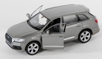 Blitz Versand Audi Q7 Grau / Gray Welly Modell Auto 1:34-39 Neu & Ovp