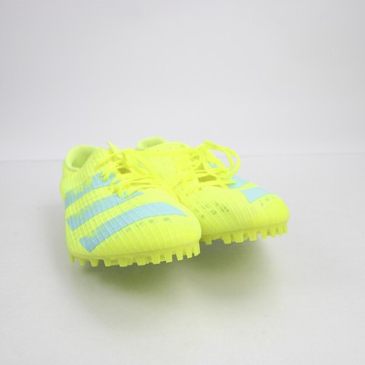 adidas adizero Track Cleat Men's Yellow/Teal New without Box